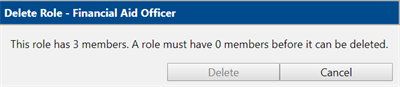 delete role